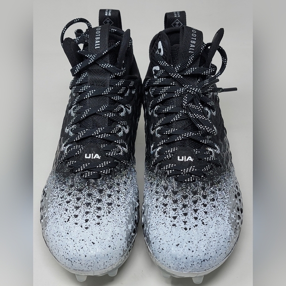 Under Armour Spotlight Clone MC Black 3026343-001 Women's Sz 10 Football Cleats - Picture 8 of 10